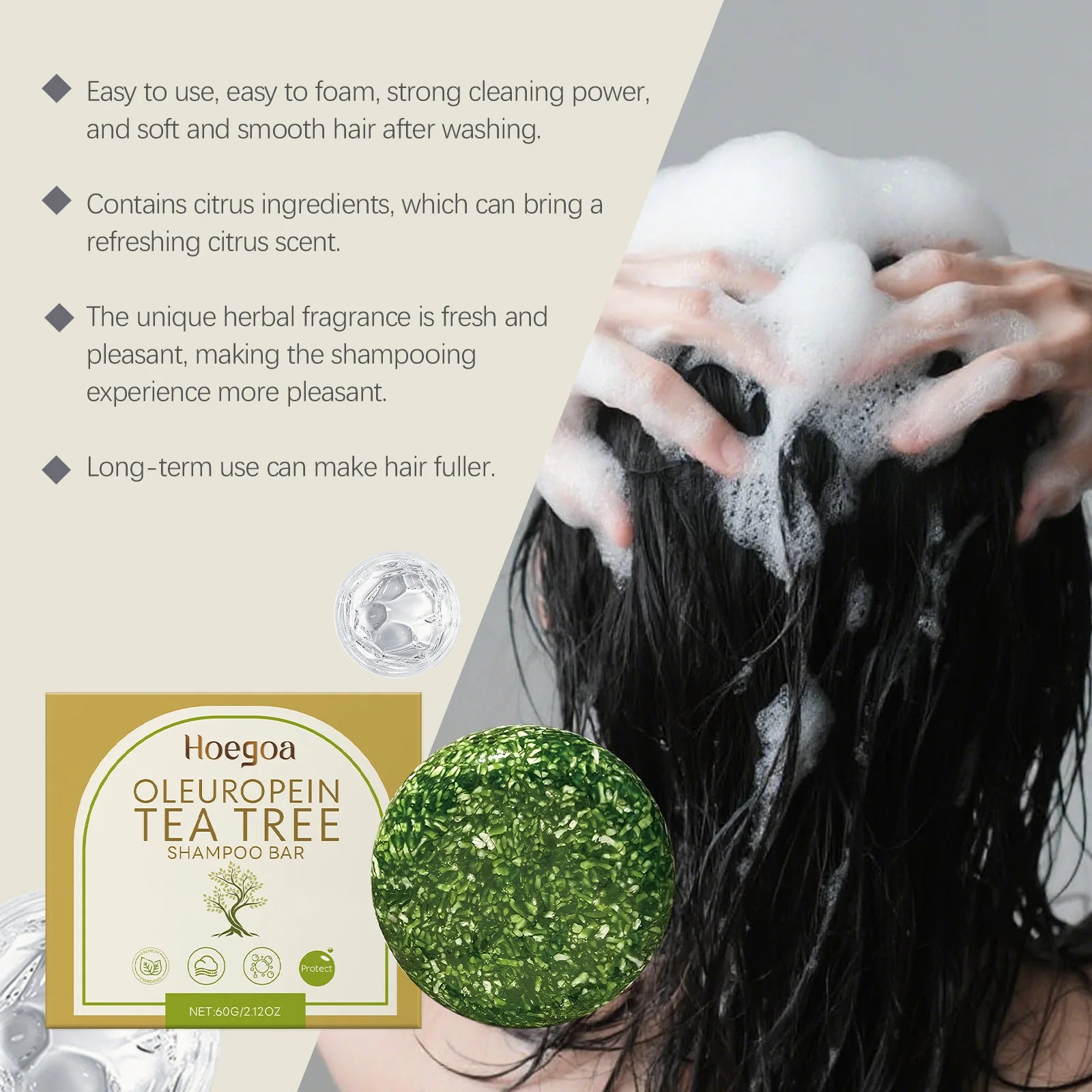 Herbal Anti-Dandruff Shampoo Bar
