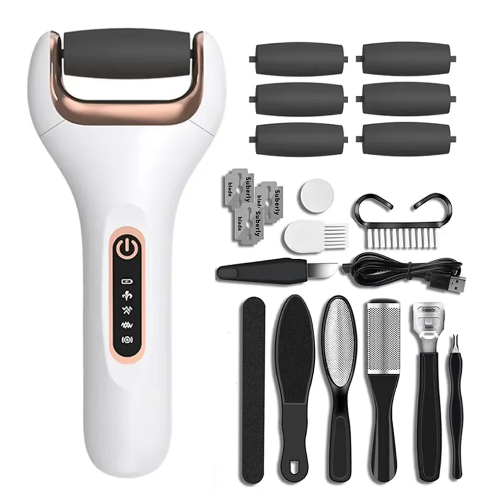 Electric Foot Callus Remover – Pedicure Tool for Cracked & Dry Heels